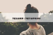 汽配企业瓶颈（汽配行业环境分析）