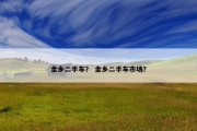 金乡二手车？ 金乡二手车市场？