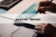 海阳发达汽配？ 海阳汽贸店？
