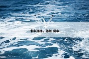 卡车孙伟，孙刚 货车