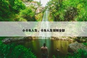 小卡车人生，卡车人生视频全部