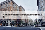 汽车电瓶拆安装顺序图（汽车电瓶拆装顺序搞错有什么后果）