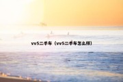 vv5二手车（vv5二手车怎么样）