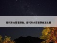 摩托车火花塞颜色，摩托车火花塞颜色怎么看