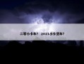 二零小卡车？ 2021小卡货车？