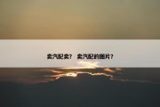 卖汽配卖？ 卖汽配的图片？