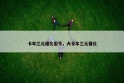 卡车三元催化型号，大卡车三元催化