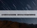 水冷摩托车水泵拆卸图（摩托车水冷泵维修视频教程）