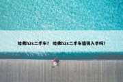 哈弗h2s二手车？ 哈弗h2s二手车值得入手吗？