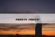 印度微型卡车（印度的卡车）