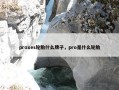 proxes轮胎什么牌子，pro是什么轮胎