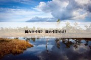 国六中卡车？ 国六卡车论坛？