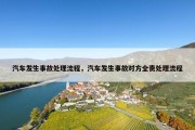 汽车发生事故处理流程，汽车发生事故对方全责处理流程