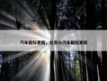 汽车指标更新，北京小汽车指标更新