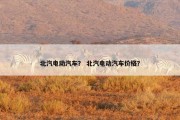 北汽电动汽车？ 北汽电动汽车价格？