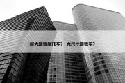 超大踏板摩托车？ 大尺寸踏板车？