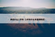 两买什么二手车（2手车什么车值得购买）