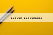 重庆上方汽配，重庆上方汽配是国企吗