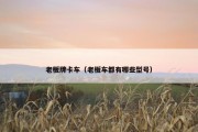 老板牌卡车（老板车都有哪些型号）