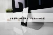 二手车宝骏310多少钱（二手宝骏310w价格）
