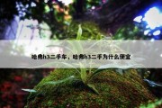 哈弗h3二手车，哈弗h3二手为什么便宜