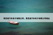 麦思美汽车电子有限公司，麦思美汽车电子有限公司地址