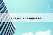大众汽车网？ 大众汽车网报价及图片？
