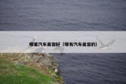 哪里汽车美容好（哪有汽车美容的）