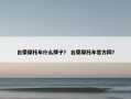 台荣摩托车什么牌子？ 台荣摩托车官方网？