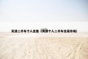 天津二手车个人出售（天津个人二手车交易市场）