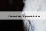 大众凌渡轮胎多少钱？ 大众凌渡轮胎尺寸多大？