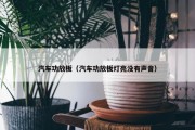 汽车功放板（汽车功放板灯亮没有声音）