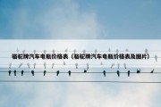 骆驼牌汽车电瓶价格表（骆驼牌汽车电瓶价格表及图片）