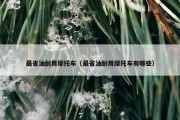 最省油耐用摩托车（最省油耐用摩托车有哪些）