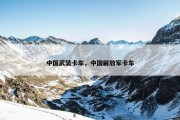 中国武装卡车，中国解放军卡车