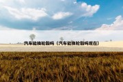 汽车能换轮毂吗（汽车能换轮毂吗现在）