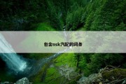 包含nsk汽配的词条