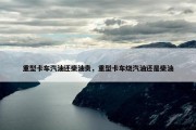 重型卡车汽油还柴油贵，重型卡车烧汽油还是柴油