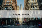 卡车装马匹，拉车的马匹