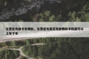 五菱宏光新卡车模拟，五菱宏光真实驾驶模拟手机版可以上车下车