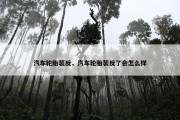 汽车轮胎装反，汽车轮胎装反了会怎么样