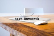 大小摩托，摩托车大小对比图