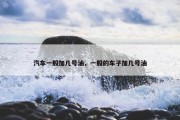 汽车一般加几号油，一般的车子加几号油