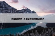 三友摩托车？ 三友摩托车价格及图片？