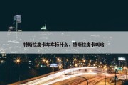 特斯拉皮卡车车标什么，特斯拉皮卡叫啥