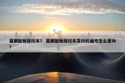 嘉鹏踏板摩托车？ 嘉鹏踏板摩托车发动机编号怎么查询？