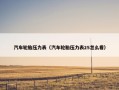 汽车轮胎压力表（汽车轮胎压力表25怎么看）