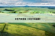 卡艺汽车坐垫（卡艺汽车座套）