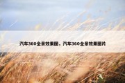 汽车360全景效果图，汽车360全景效果图片