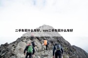 二手车买什么车好，suv二手车买什么车好